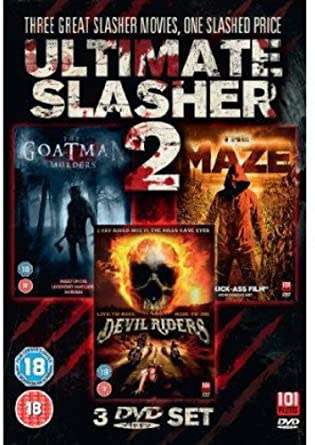 ULTIMATE SLASHER 2 - The Goatman Murders / Devil Riders / The Maze - BRAND NEW SEALED***