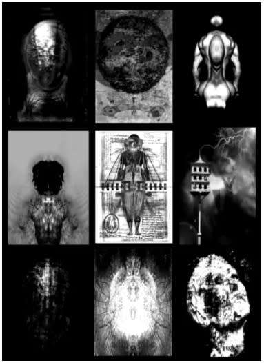 Original Art: `The 22 Faces of Humbaba` by Controversial Artist Ras Steyn` - Multi-Medium Artwork