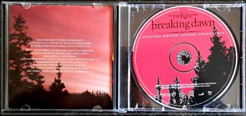 The Twilight Saga: Breaking Dawn Part1 - The Original Motion Picture Soundtrack - With Poster Sleeve