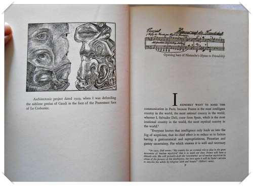 DALI - On Modern Art - Large Hardback - VISION PRESS - Very Good Condition - (No Dustjacket)