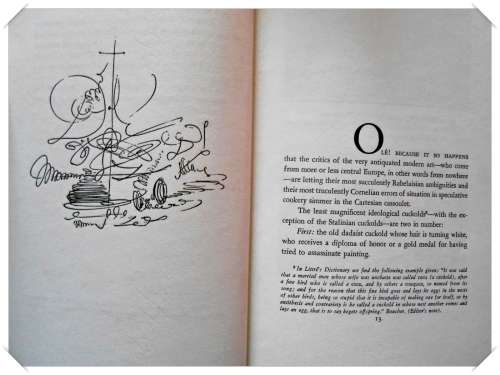 DALI - On Modern Art - Large Hardback - VISION PRESS - Very Good Condition - (No Dustjacket)