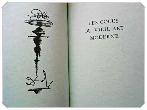 DALI - On Modern Art - Large Hardback - VISION PRESS - Very Good Condition - (No Dustjacket)