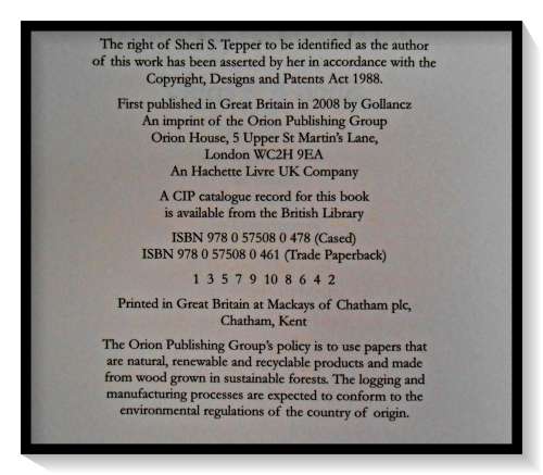 Sheri S. Tepper : The Margarets - Hardcover - Victor Gollancz, First Edition, 1st Print - 2008 VG+