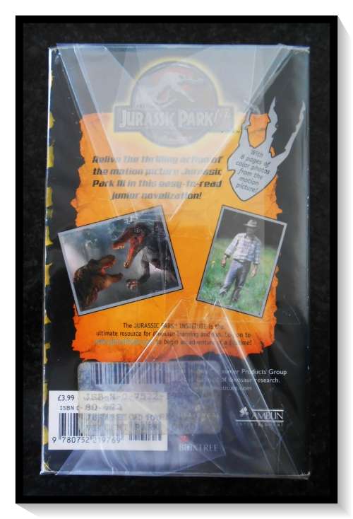JURASSIC PARK III - Based on the Screenplay by PETER Buchman - Paperback - Boxtree Press