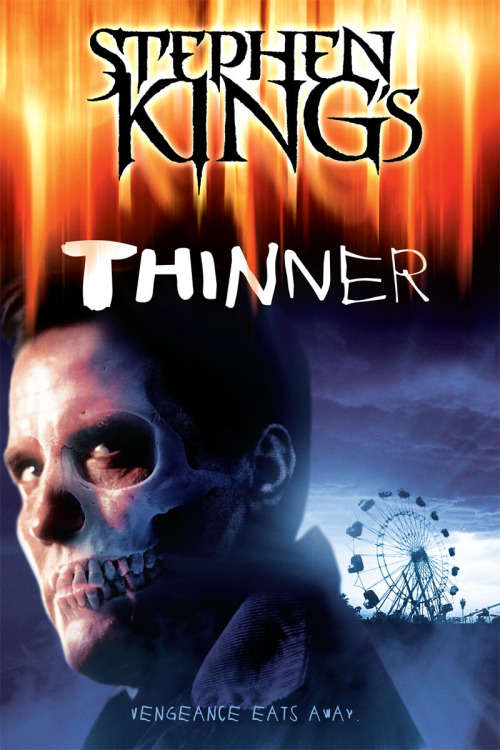 STEPHEN KING - Thinner - Genre: Horror - DVD - Disc & DVD Cover in Excellent Condition*