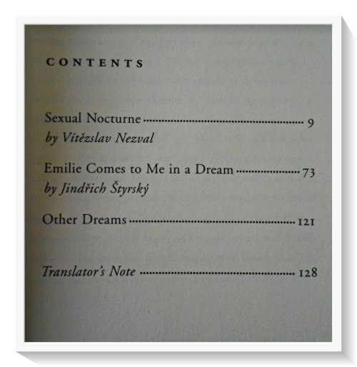 NEZVAL & STYRSKY: Edition 69 - SURREALISM EROTICA PROSE - Twisted Spoon Press - Very Rare Item*