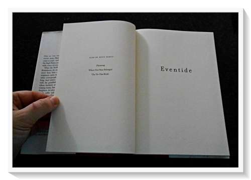 EVENTIDE by KENT HARUF - First American Edition - Author of `Plainsong` - 2004 - Excellent Condition