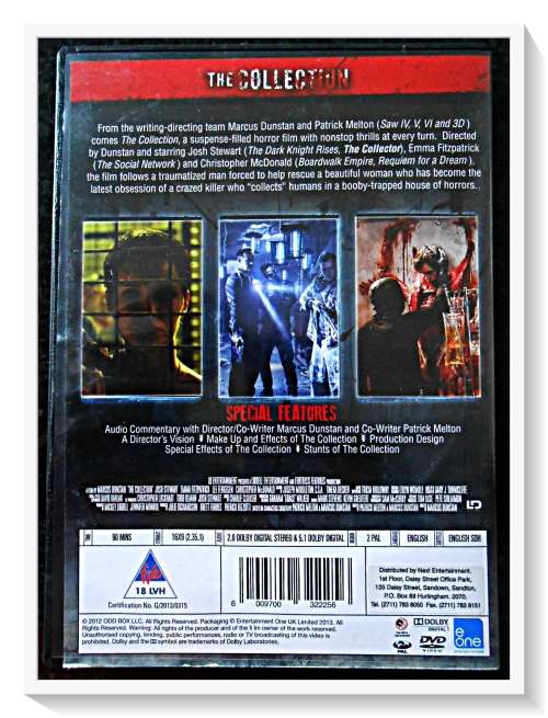 The Collection - Horror/Thriller - Loads of Special Features - Disc & Cover in Excellent Condition*