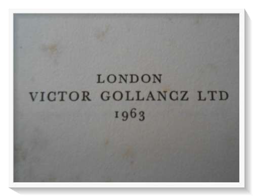 DAPHNE DU MAURIER: The Glass Blowers - Hardcover - VICTOR GOLLANCS - 1963 First Edition - B Quality