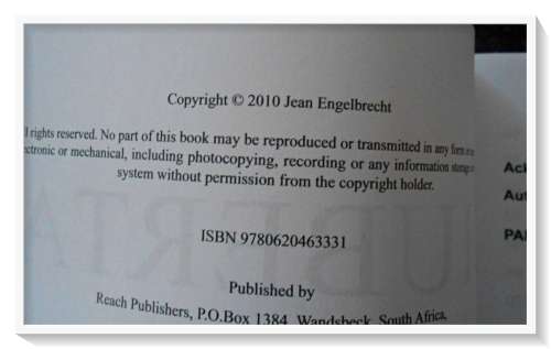 Huberta: The Untold Story -  2010 Jean Engelbrecht - 1st Edition - Reach Publishers - A+