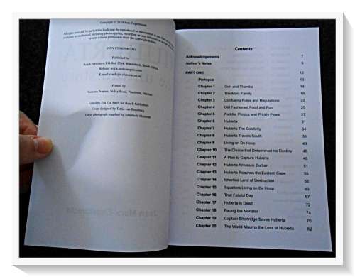 Huberta: The Untold Story -  2010 Jean Engelbrecht - 1st Edition - Reach Publishers - A+