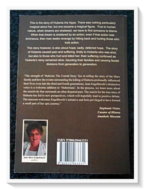 Huberta: The Untold Story -  2010 Jean Engelbrecht - 1st Edition - Reach Publishers - A+
