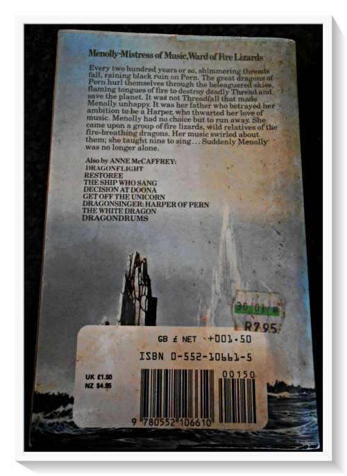 Anne McCaffrey: Dragon Song - Paperback Collectible - CORGI - Condition: B (Good)