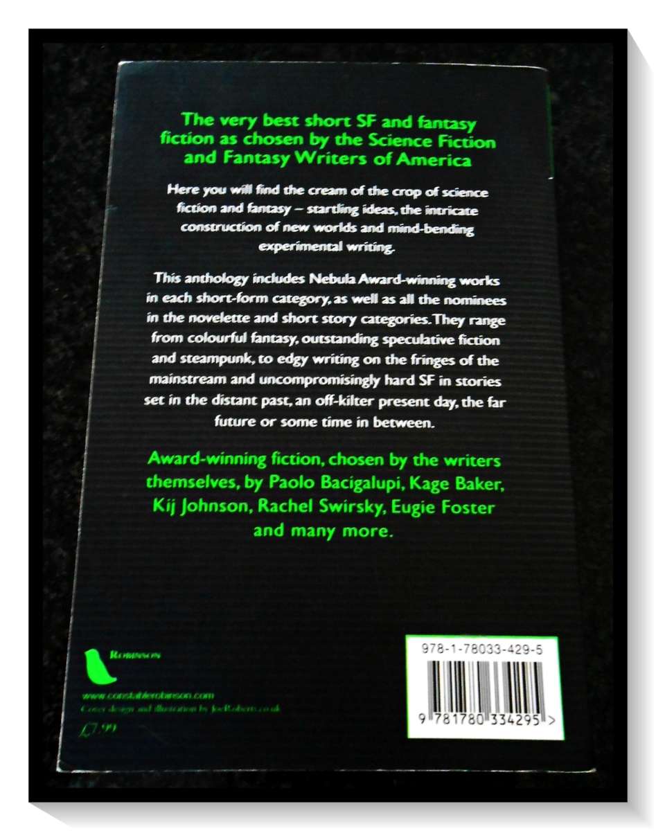 The Mammoth Book of Science Fiction - Nebula Awards - Ed. Kevin Anderson - ROBINSON - NEW*