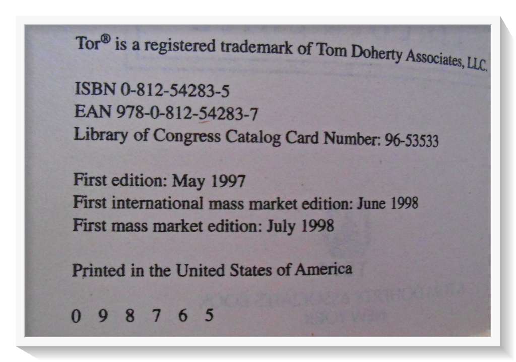 Reliquary (Sequal to RELIC) by DOUGLAS PRESTON & L. CHILD - TOR Books - 1998