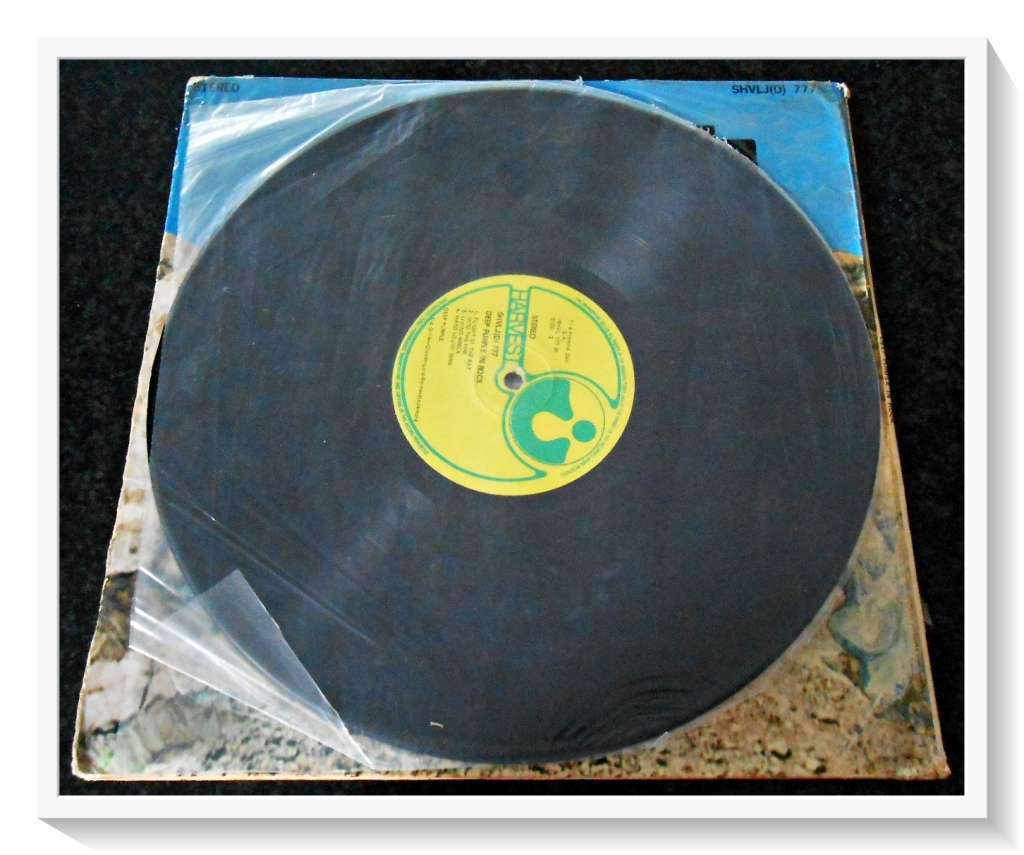 DEEP PURPLE: In Rock - EMI - HARVEST Records - Cover / Sleeve: Fair Condition & LP Very Good*