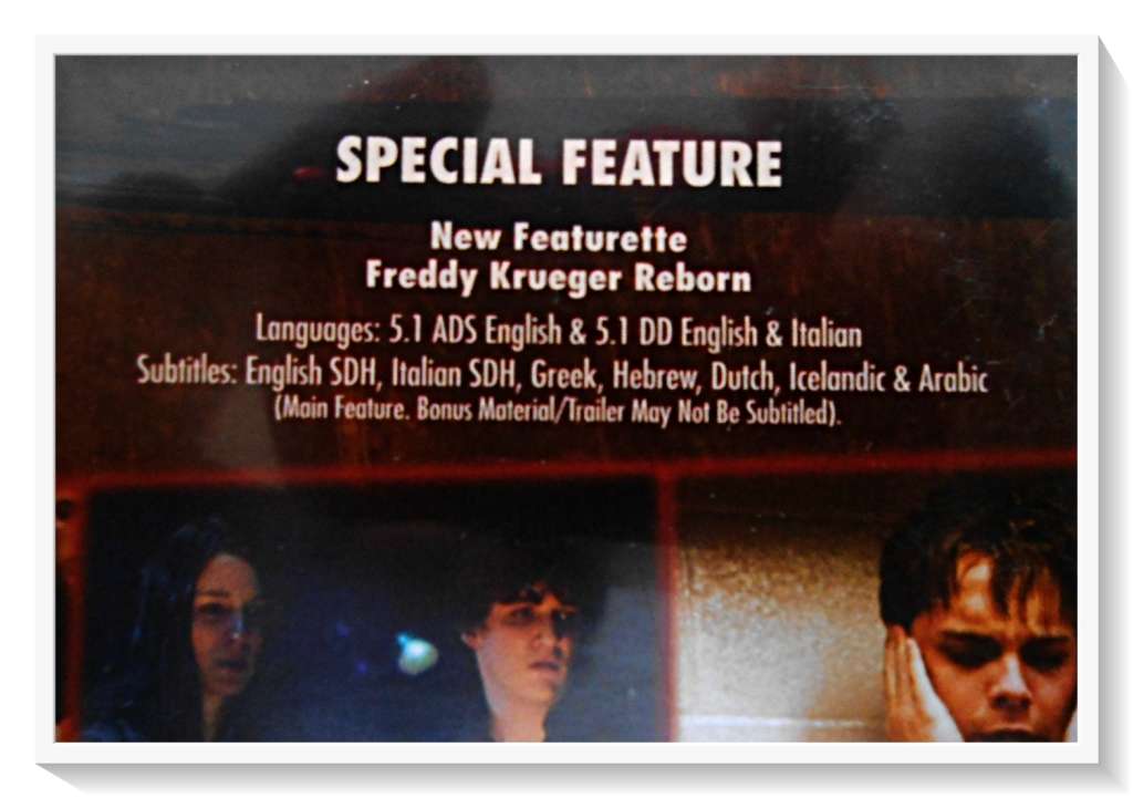 A Nightmare on Elm Street - 2010 Remake - WARNER BROTHERS + Bonus Feature - Cond: Like New*