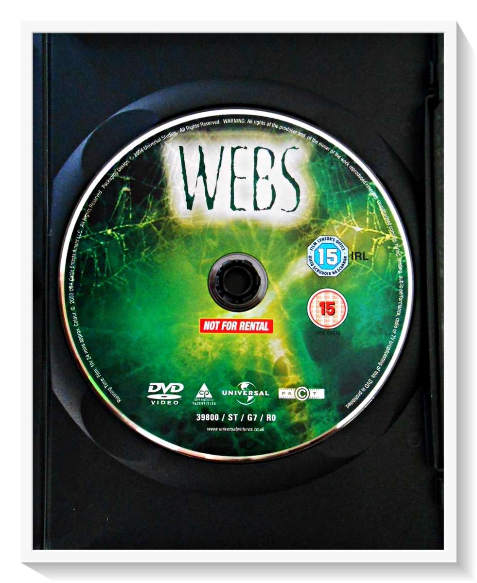 WEBS - Horror - DVD - 2003 - Dark Fantasy - Condition: LIKE NEW*
