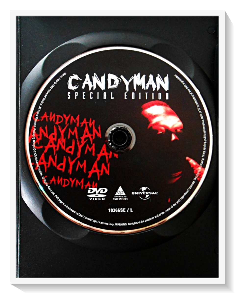 Candyman - Clive Barker - SPECIAL EDITION - Horror - Booklet/Inlay & DVD Disc in AS NEW Condition*
