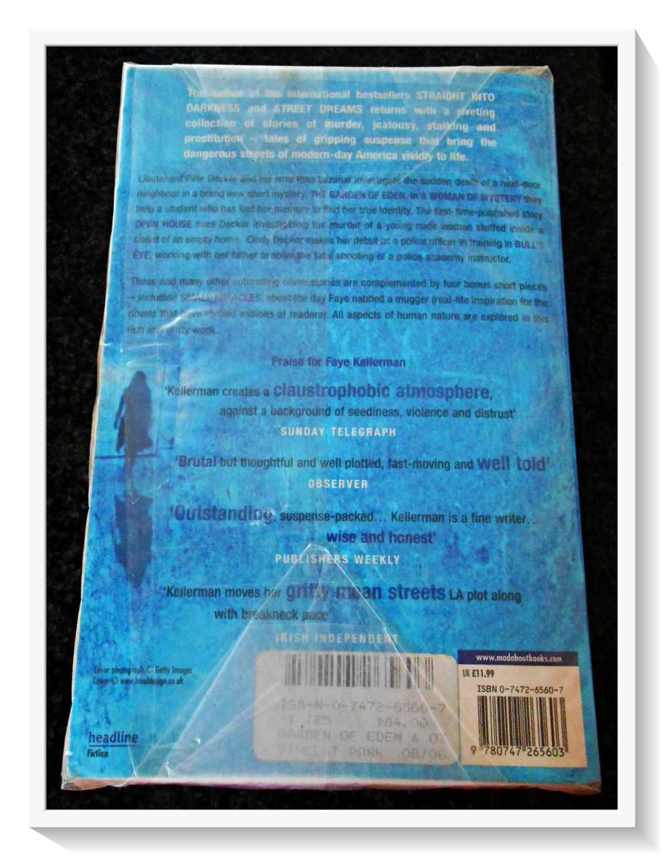 The Garden of Eden & Other Stories by Faye Kellerman - LARGE SOFTCOVER - Condition: B+