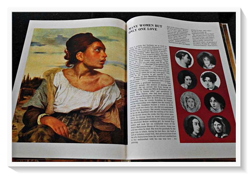 The Life and Times of DELACROIX: Portraits of Greatness - Large Hardcover - Condition: B+ to A