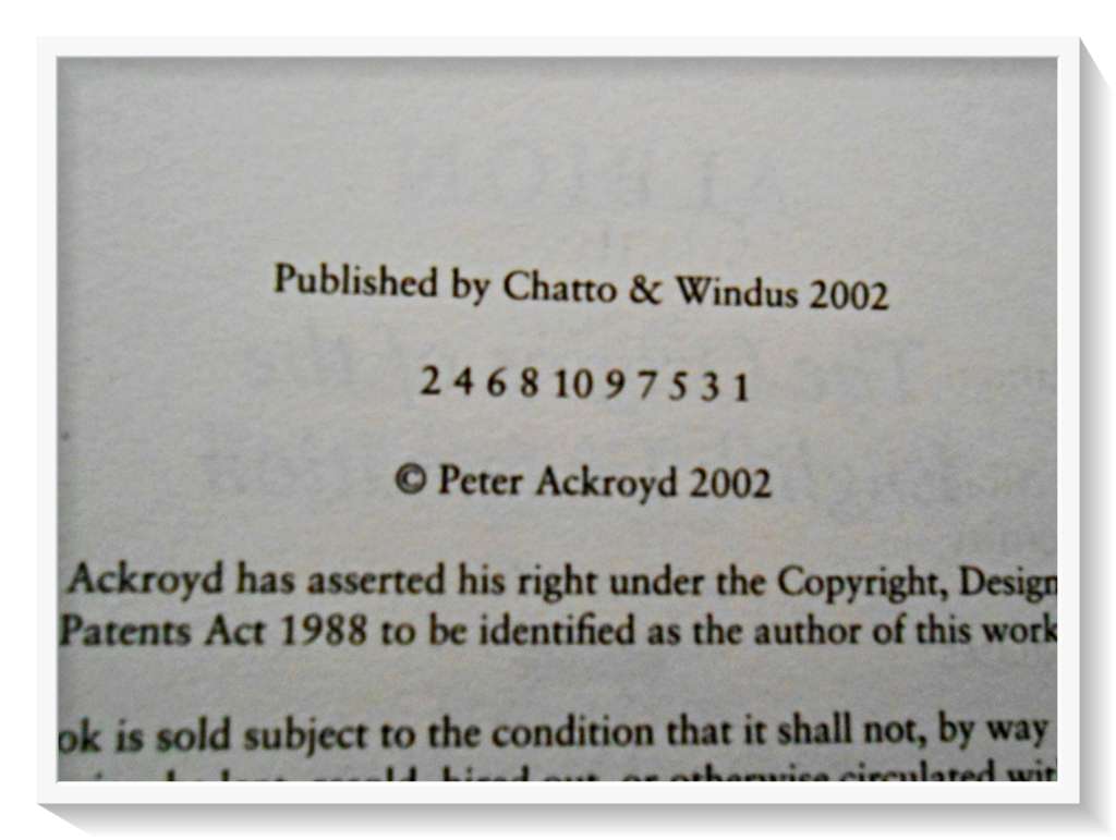 PETER ACKROYD: ALBION The Origin of the English Imagination - Hardcover - 1st Ed. 2002 - (B+)