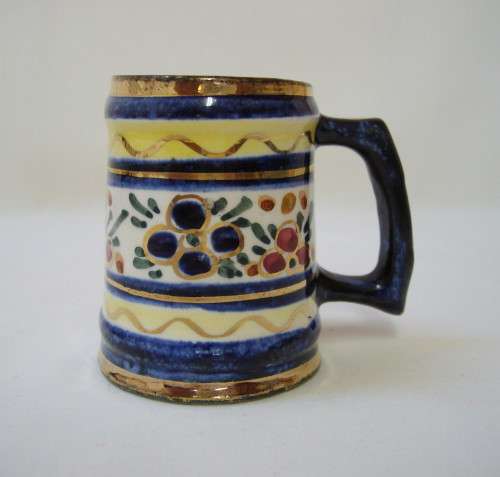 VINTAGE CORA (GOUDA) MINIATURE TANKARD VASE c1950s