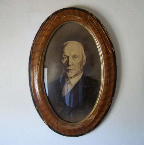 PAIR OF VINTAGE FRAMED PHOTOGRAPHS OF 'OUBAAS & OUMA SMUTS' ~ Personal Collection Only!!!