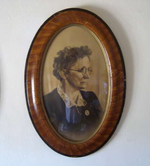 PAIR OF VINTAGE FRAMED PHOTOGRAPHS OF 'OUBAAS & OUMA SMUTS' ~ Personal Collection Only!!!