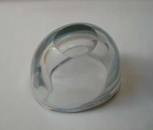 VINTAGE NORWEGIAN ART GLASS 13cm VASE c1950's