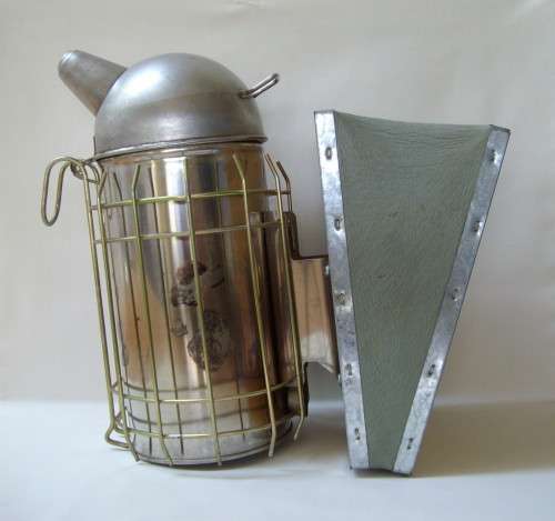 STAINLESS STEEL APIARY BEE SMOKER