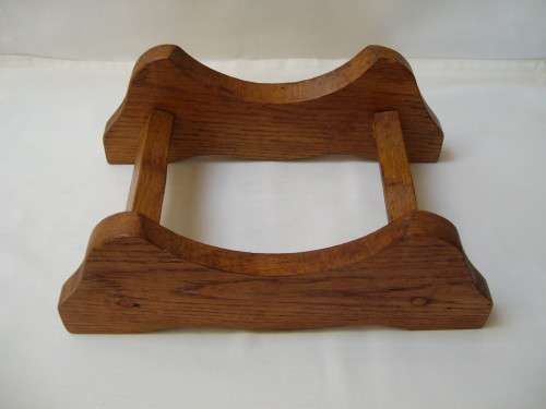 VINTAGE OAK WINE BARREL & STAND