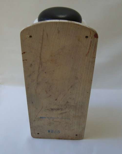 VINTAGE WEST GERMAN ZASSENHAUS MODEL 865 DELFT-STYLE COFFEE MILL c1970's