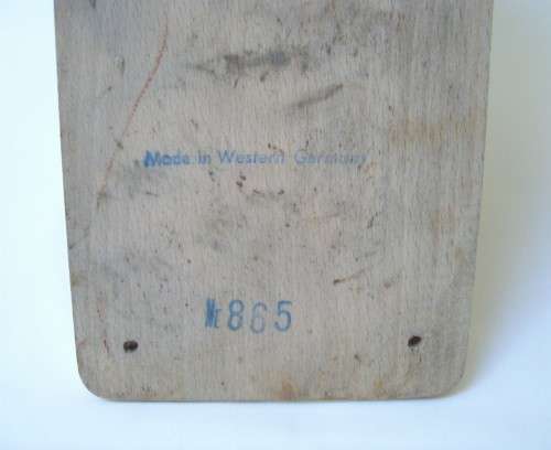 VINTAGE WEST GERMAN ZASSENHAUS MODEL 865 DELFT-STYLE COFFEE MILL c1970's