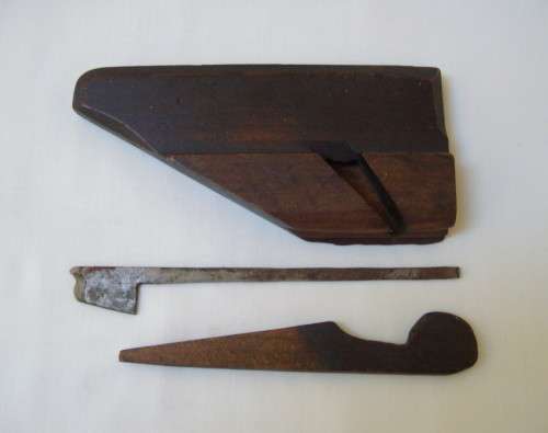 VINTAGE WOOD WOODWORKER'S REBATE MOULDING PLANE