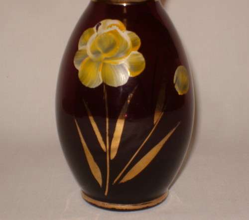 VINTAGE ITALIAN AMETHYST GLASS 12.5cm VASE