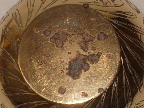 VINTAGE INDIAN BRASS TIBETAN BUDDHIST CLAW BELL & BOWL