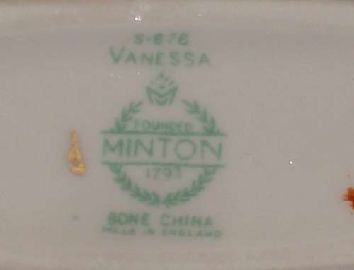 VINTAGE MINTON 'VANESSA' SPILL VASE