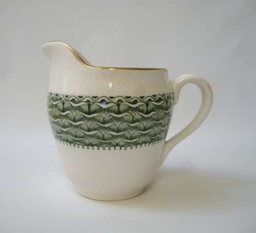 VINTAGE POUNTNEY BRISTOL 'PETALS PATTERN' MILK JUG