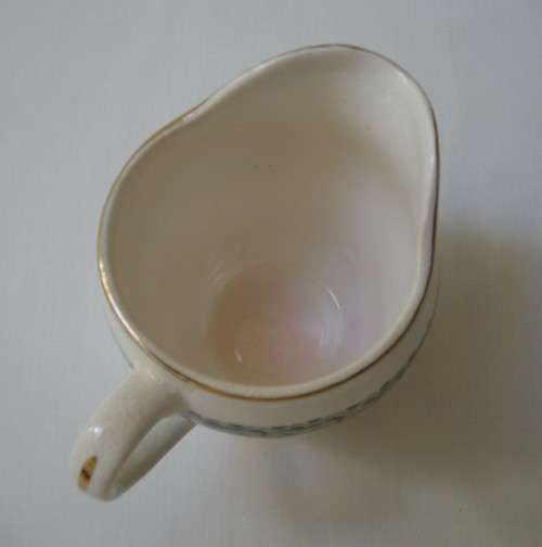 VINTAGE POUNTNEY BRISTOL 'PETALS PATTERN' MILK JUG