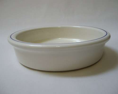 TWO VINTAGE RHODESIAN WILLSGROVE WARE POTTERY NURSERY WARE PORRIDGE BOWLS