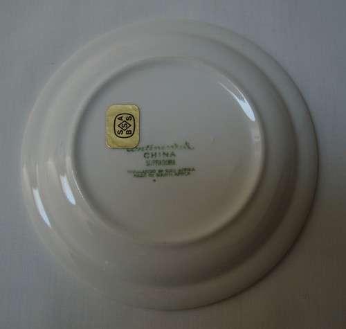 VINTAGE CONTINENTAL CHINA SADF 12cm PIN DISH c1973-1994