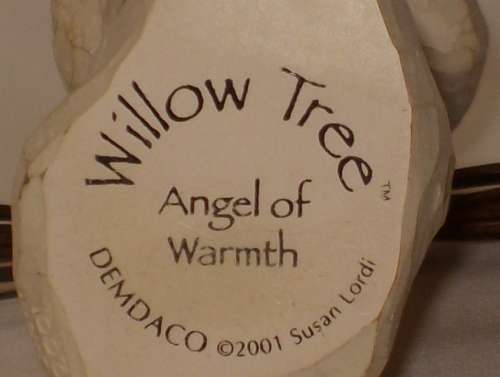 RETIRED WILLOW TREE 'ANGEL OF WARMTH' FIGURINE by SUSAN LORDI c2001