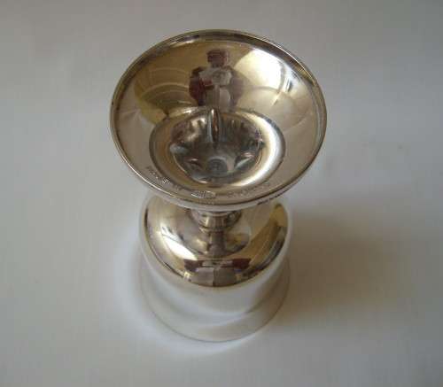 VINTAGE IANTHE SILVER-PLATED WINE GOBLET