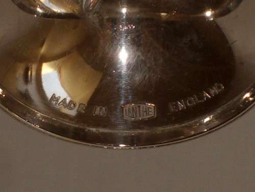 VINTAGE IANTHE SILVER-PLATED WINE GOBLET