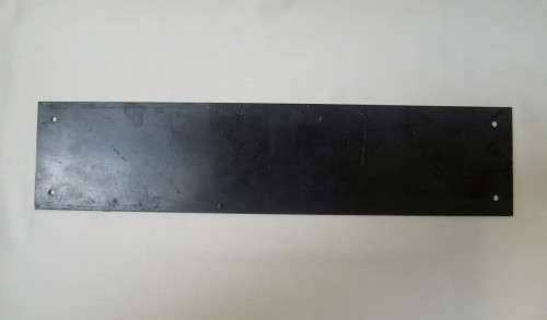 VINTAGE APARTHEID ERA 'BLANKES ~ WHITES' PAINTED METAL SIGN c1960's