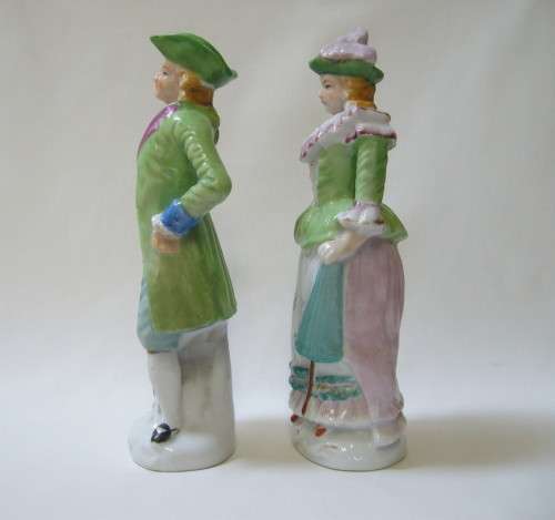 VINTAGE EXTRA LARGE FIGURAL SALT & PEPPER SET