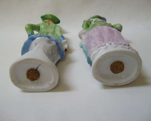 VINTAGE EXTRA LARGE FIGURAL SALT & PEPPER SET