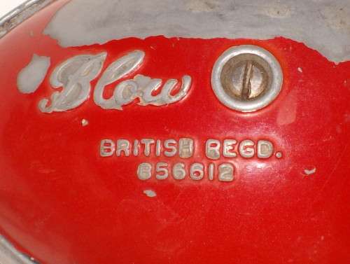 VINTAGE BLOW BUTTER CHURN 11.5cm MECHANISM ONLY c1950's