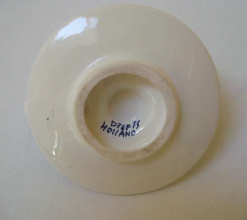 VINTAGE DELFT BLUE CHAMBER CANDLESTICK